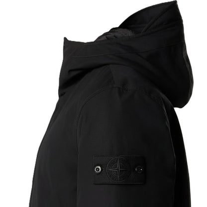 Stone Island Ghost Cotton Canvas Hooded Parka in BlackCoats & JacketsStone IslandDPUS Designer Outlet8053813446994MStone Island Ghost Cotton Canvas Hooded Parka in Black