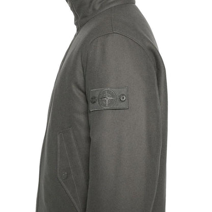 Stone Island Ghost Flannel Jacket in Dark GreyCoats & JacketsStone IslandDPUS Designer Outlet8053813486396SStone Island Ghost Flannel Jacket in Dark Grey