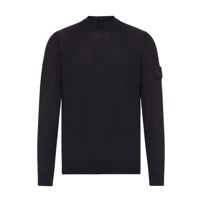 [Stone Island] Ghost Light Pure RWS Wool Crew NeckKnitwearStone IslandDPUS Designer OutletBlackXS[Stone Island] Ghost Light Pure RWS Wool Crew Neck