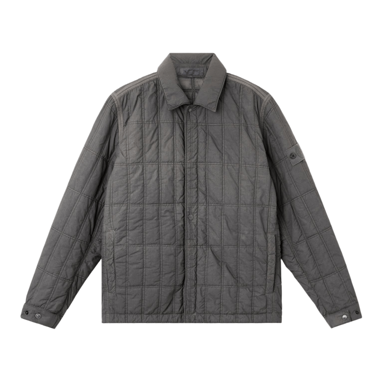 Stone Island Ghost Nylon Smerigliato Jacket in Dark GreyCoats & JacketsStone IslandDPUS Designer Outlet8053813474300SStone Island Ghost Nylon Smerigliato Jacket in Dark Grey