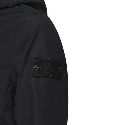 Stone Island Ghost Piece Weatherproof Cotton Canvas Rain Jacket in BlackCoats & JacketsStone IslandDPUS Designer Outlet8053813018863MStone Island Ghost Piece Weatherproof Cotton Canvas Rain Jacket in Black