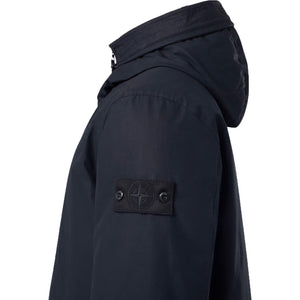 Stone Island Ghost Weatherproof Cotton Canvas Hooded Jacket in BlackCoats & JacketsStone IslandDPUSSStone Island Ghost Weatherproof Cotton Canvas Hooded Jacket in Black