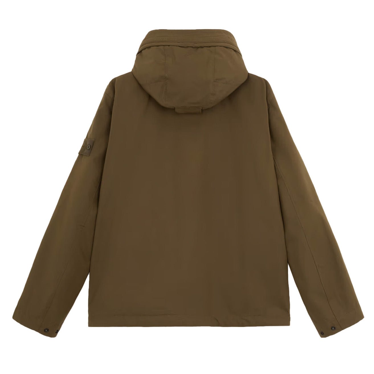 Stone Island Ghost Weatherproof Cotton Canvas Hooded Jacket in Military GreenCoats & JacketsStone IslandDPUSSStone Island Ghost Weatherproof Cotton Canvas Hooded Jacket in Military Green