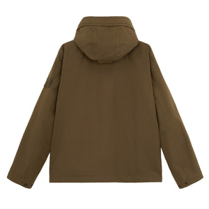 Stone Island Ghost Weatherproof Cotton Canvas Hooded Jacket in Military GreenCoats & JacketsStone IslandDPUSSStone Island Ghost Weatherproof Cotton Canvas Hooded Jacket in Military Green