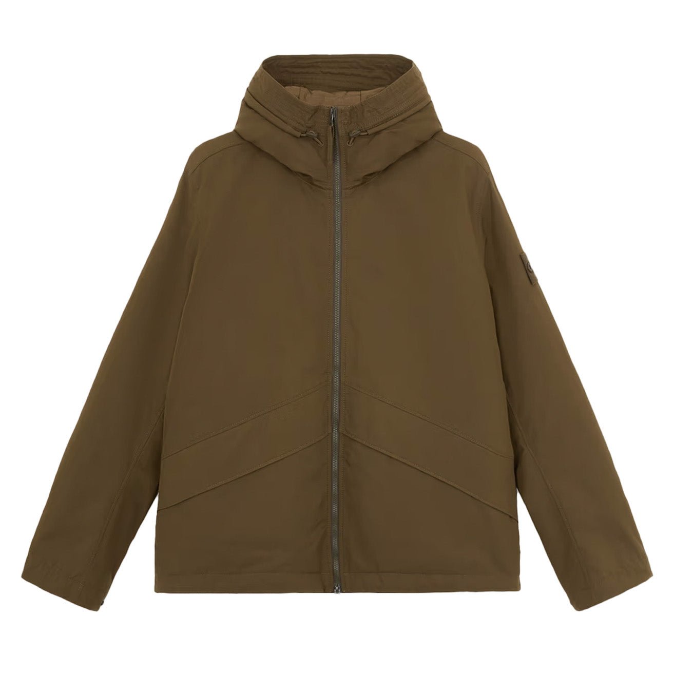 Stone Island Ghost Weatherproof Cotton Canvas Hooded Jacket in Military GreenCoats & JacketsStone IslandDPUSSStone Island Ghost Weatherproof Cotton Canvas Hooded Jacket in Military Green