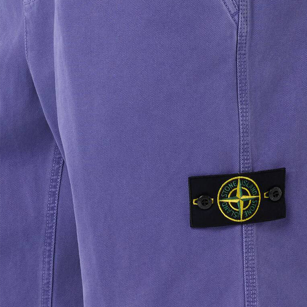 Stone Island Heavy Cotton Twill Cuffed TrousersTrousers & ShortsStone IslandDPUS Designer Outlet8053813483043Purple30Stone Island Heavy Cotton Twill Cuffed Trousers