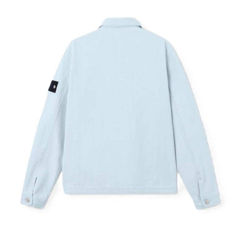 Stone Island Indigo Denim - Ultra Bleached Coach JacketCoats & JacketsStone IslandDPUS Designer Outlet8053819339689IndigoMStone Island Indigo Denim - Ultra Bleached Coach Jacket