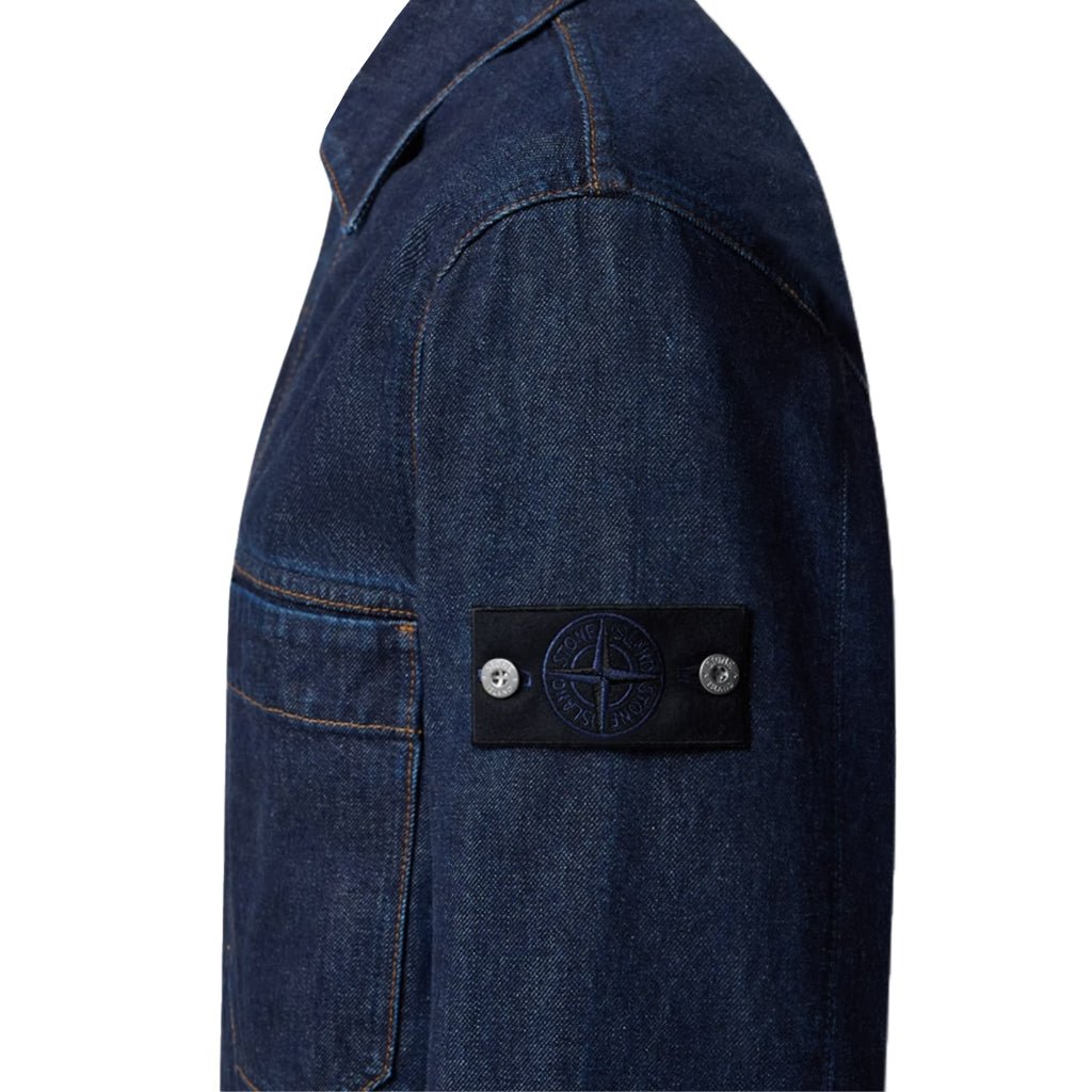 Stone Island Indigo Denim-Ultra Bleached Coach JacketCoats & JacketsStone IslandDPUS Designer OutletL1S144100006-S00J7-VJ201-M8053819339634Blue RinsedMStone Island Indigo Denim-Ultra Bleached Coach Jacket