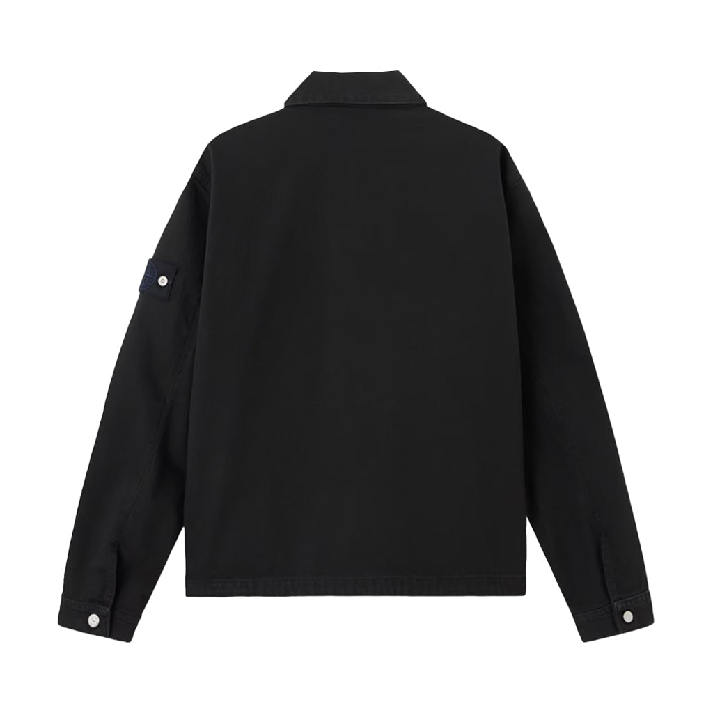 Stone Island Indigo Denim-Ultra Bleached Coach JacketCoats & JacketsStone IslandDPUS Designer OutletL1S144100006-S0J24-V0029-M8053819379920BlackMStone Island Indigo Denim-Ultra Bleached Coach Jacket