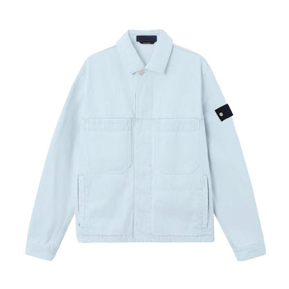 Stone Island Indigo Denim-Ultra Bleached Coach JacketCoats & JacketsStone IslandDPUS Designer OutletL1S144100006-S00J9-VJ203-S8053819339696Bleached IndigoSStone Island Indigo Denim-Ultra Bleached Coach Jacket