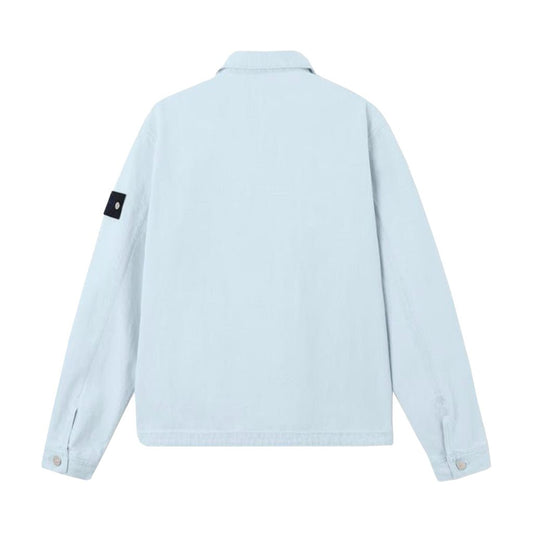 Stone Island Indigo Denim-Ultra Bleached Coach JacketCoats & JacketsStone IslandDPUS Designer OutletL1S144100006-S00J9-VJ203-S8053819339696Bleached IndigoSStone Island Indigo Denim-Ultra Bleached Coach Jacket