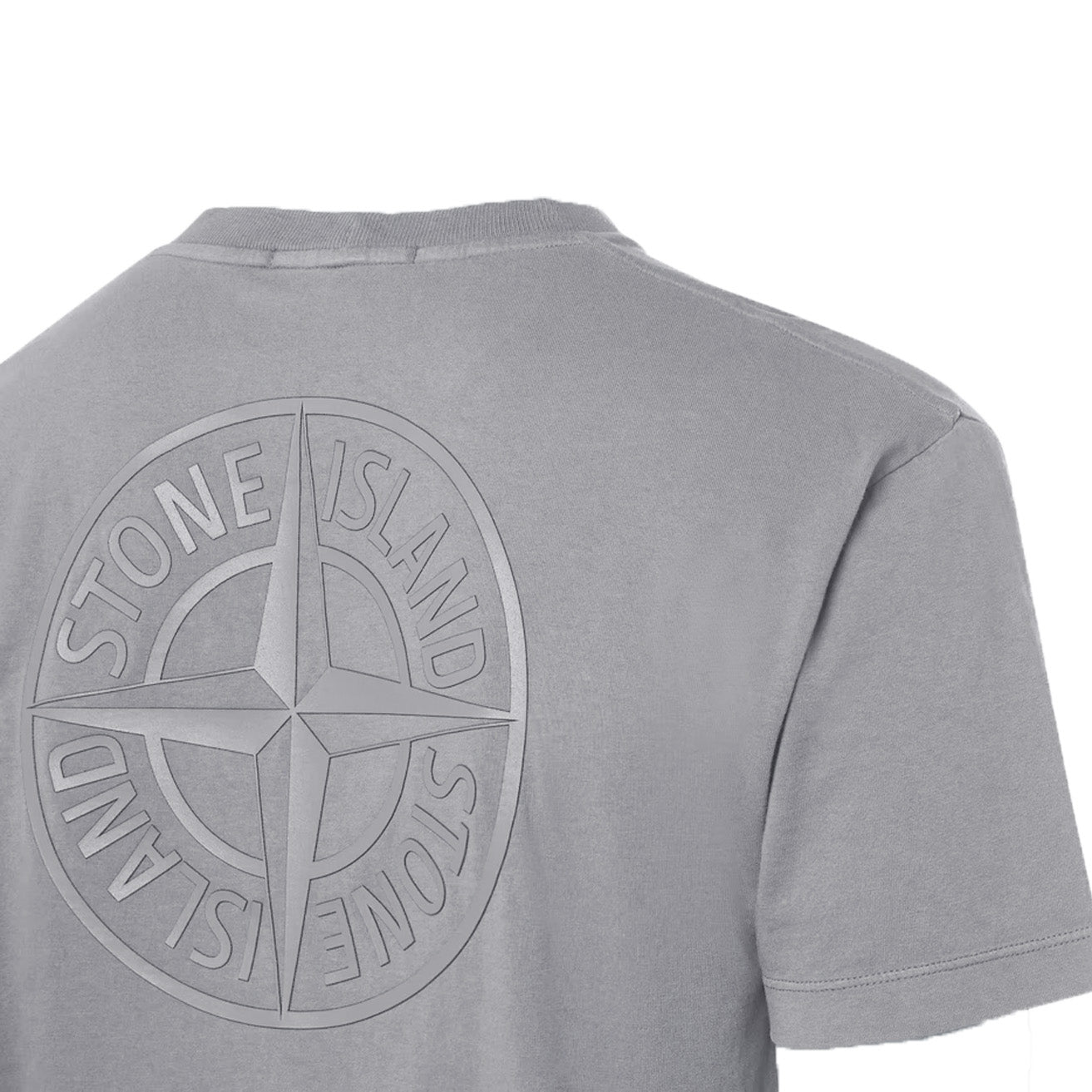 Stone Island 'Institutional Four' T-Shirt in Green GreyT-ShirtsStone IslandDPUSSStone Island 'Institutional Four' T-Shirt in Green Grey