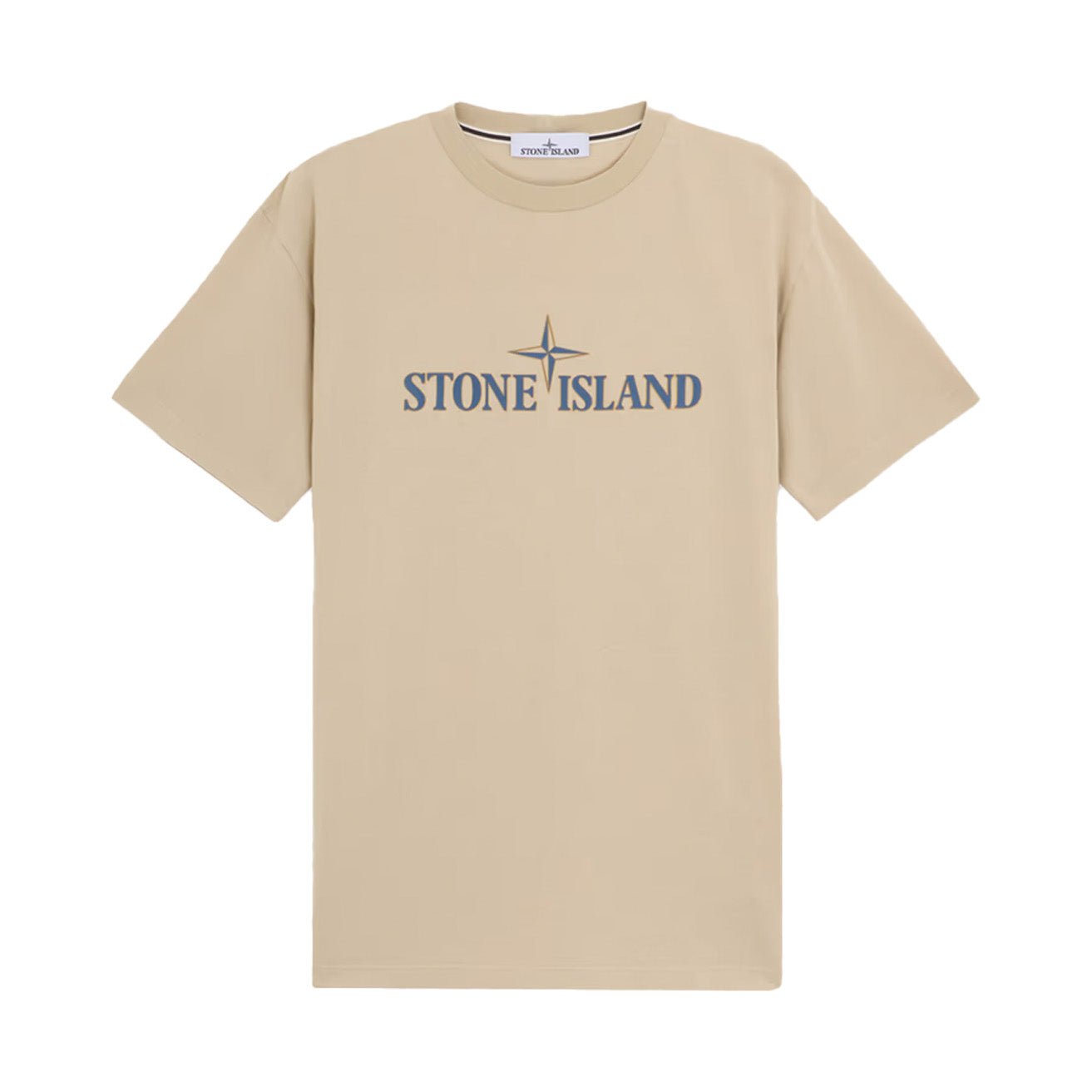 Stone Island 'Institutional Three' T-Shirt in Off WhiteT-ShirtsStone IslandDPUSSStone Island 'Institutional Three' T-Shirt in Off White