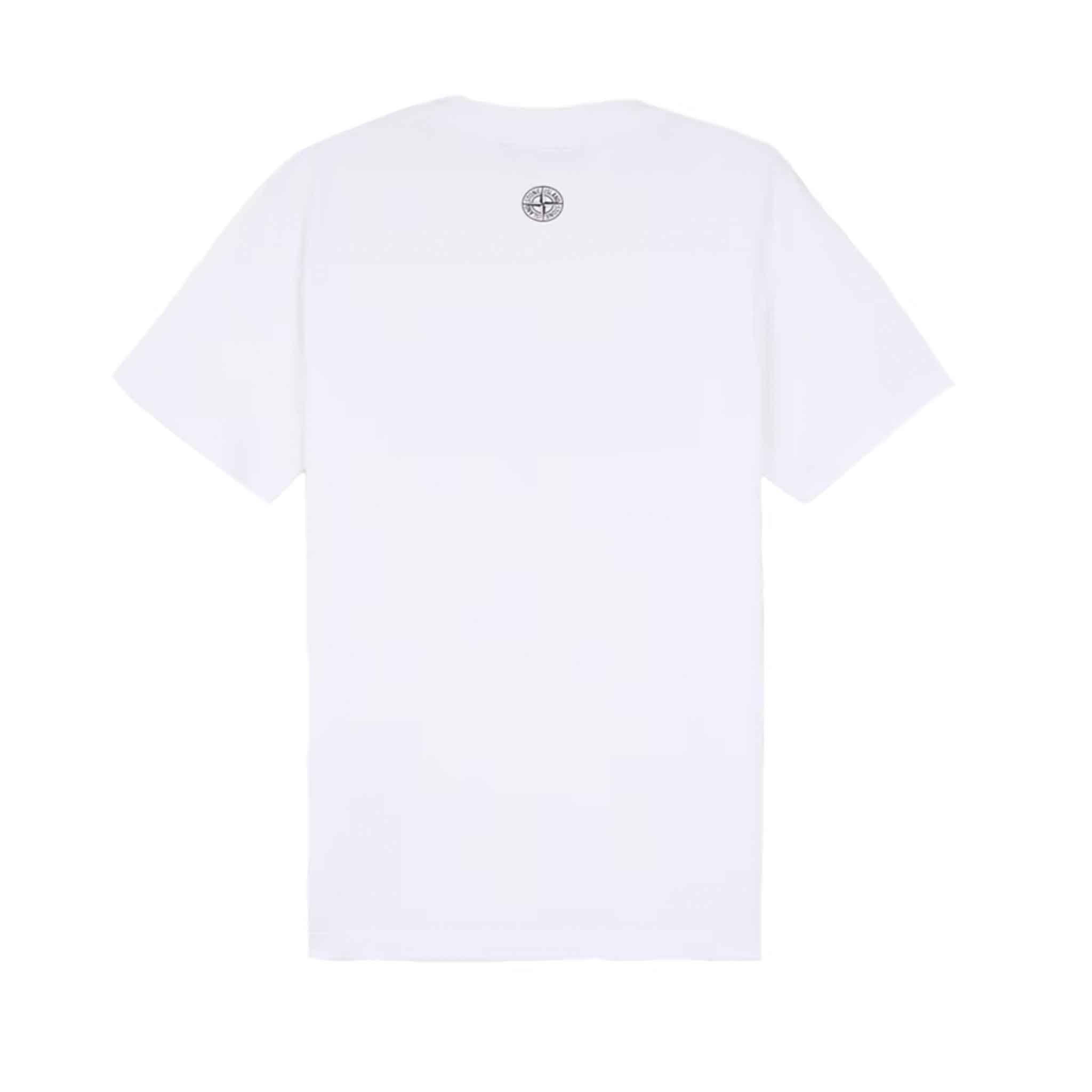 Stone Island 'Institutional Three' T-Shirt in WhiteT-ShirtsStone IslandDPUS8056246071436SStone Island 'Institutional Three' T-Shirt in White