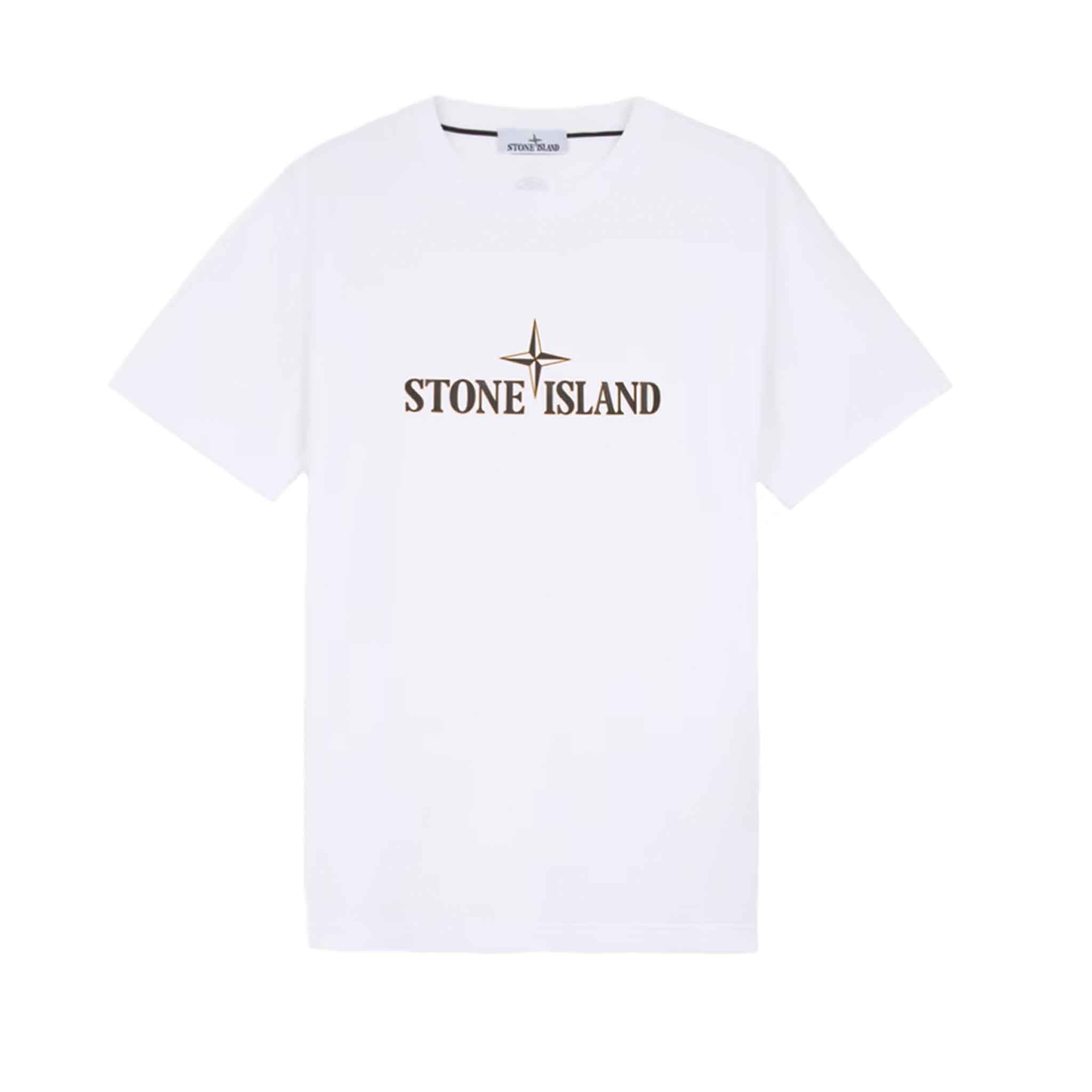 Stone Island 'Institutional Three' T-Shirt in WhiteT-ShirtsStone IslandDPUS8056246071436SStone Island 'Institutional Three' T-Shirt in White