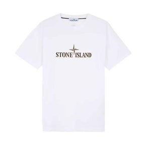 Stone Island 'Institutional Three' T-Shirt in WhiteT-ShirtsStone IslandDPUS8056246071436SStone Island 'Institutional Three' T-Shirt in White