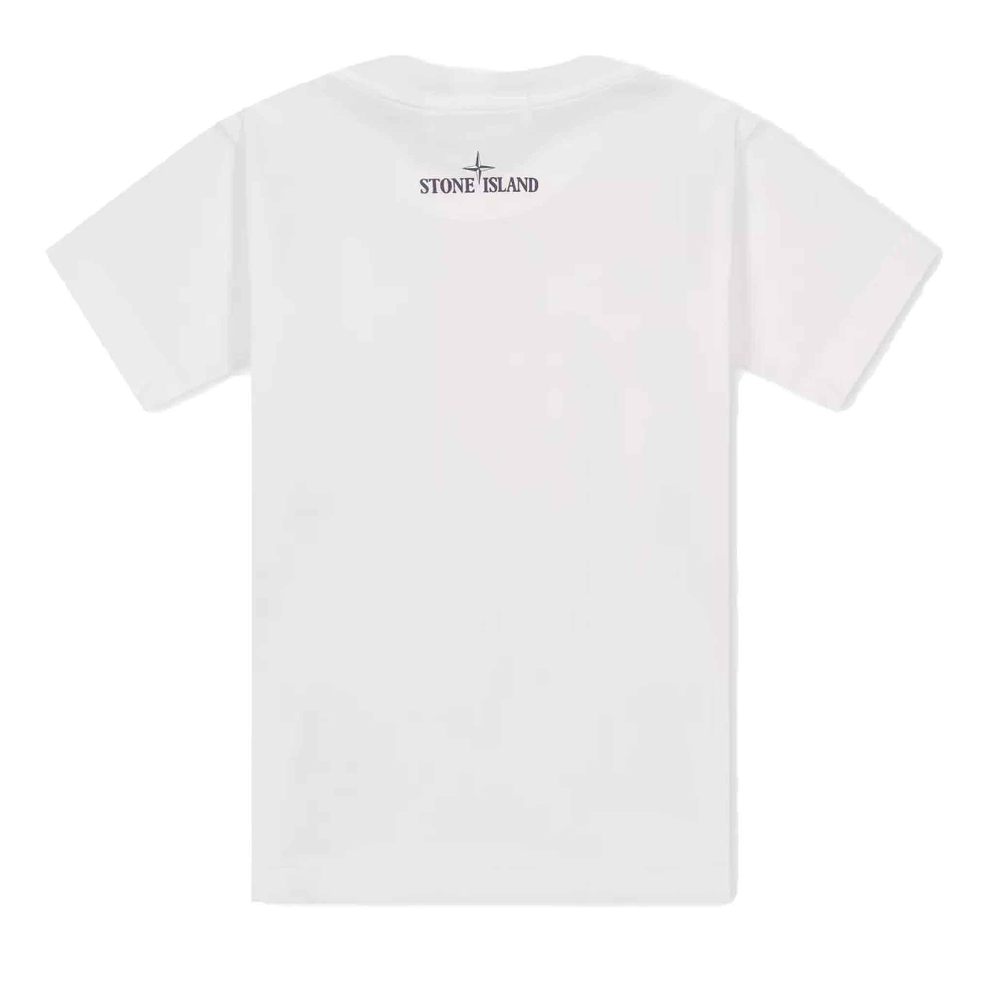 Stone Island Junior "Baobab Two" Print T-Shirt in WhiteT-ShirtsStone Island JuniorDPUS Designer Outlet80505925988838Stone Island Junior "Baobab Two" Print T-Shirt in White