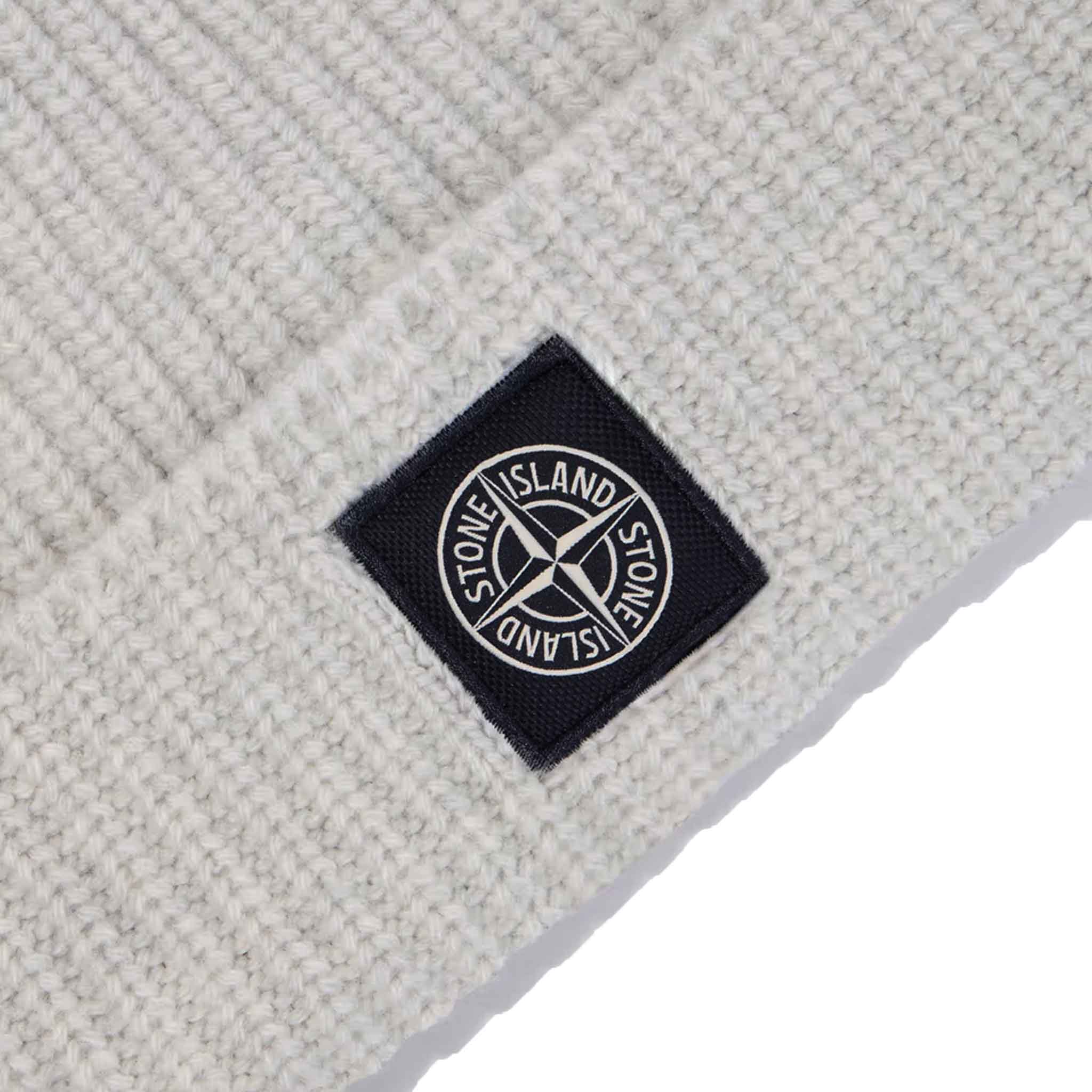 Stone Island Junior Beanie in Dust Grey MelangeHatsStone Island JuniorDPUS Designer Outlet805624604338083Stone Island Junior Beanie in Dust Grey Melange