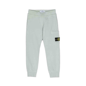 Stone Island Junior Cargo Sweatpants in Pearl GreySweatpantsStone Island JuniorDPUS80525728763258Stone Island Junior Cargo Sweatpants in Pearl Grey