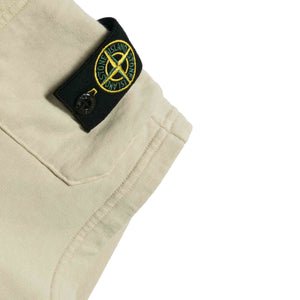 Stone Island Junior Cargo Sweatshorts in EcruShortsStone Island JuniorDPUS80525728608056Stone Island Junior Cargo Sweatshorts in Ecru