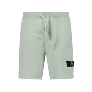 Stone Island Junior Cargo Sweatshorts in Pearl GreyShortsStone Island JuniorDPUS80525728765786Stone Island Junior Cargo Sweatshorts in Pearl Grey