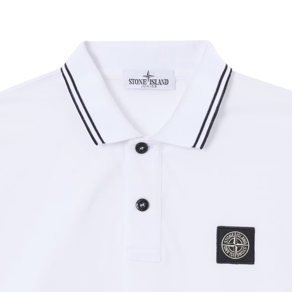 Stone Island Junior Compass Patch PoloT-ShirtStone Island JuniorDPUS Designer OutletL1S162200001-S0018-V0001-A088053819416052White8Stone Island Junior Compass Patch Polo