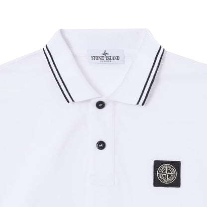 Stone Island Junior Compass Patch PoloT-ShirtStone Island JuniorDPUS Designer OutletL1S162200001-S0018-V0001-A088053819416052White8Stone Island Junior Compass Patch Polo