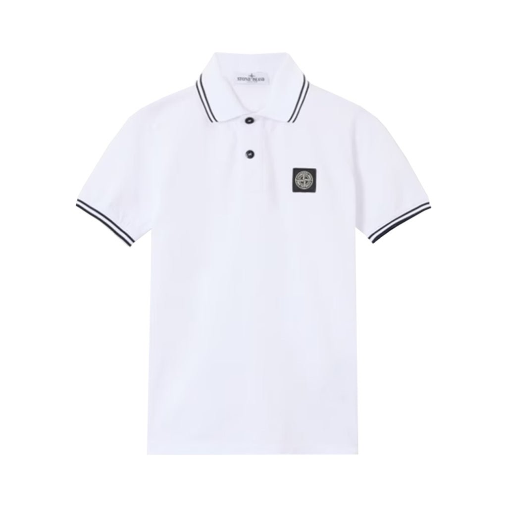 Stone Island Junior Compass Patch PoloT-ShirtStone Island JuniorDPUS Designer OutletL1S162200001-S0018-V0001-A088053819416052White8Stone Island Junior Compass Patch Polo