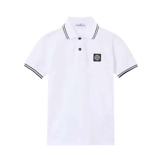 Stone Island Junior Compass Patch PoloT-ShirtStone Island JuniorDPUS Designer OutletL1S162200001-S0018-V0001-A088053819416052White8Stone Island Junior Compass Patch Polo