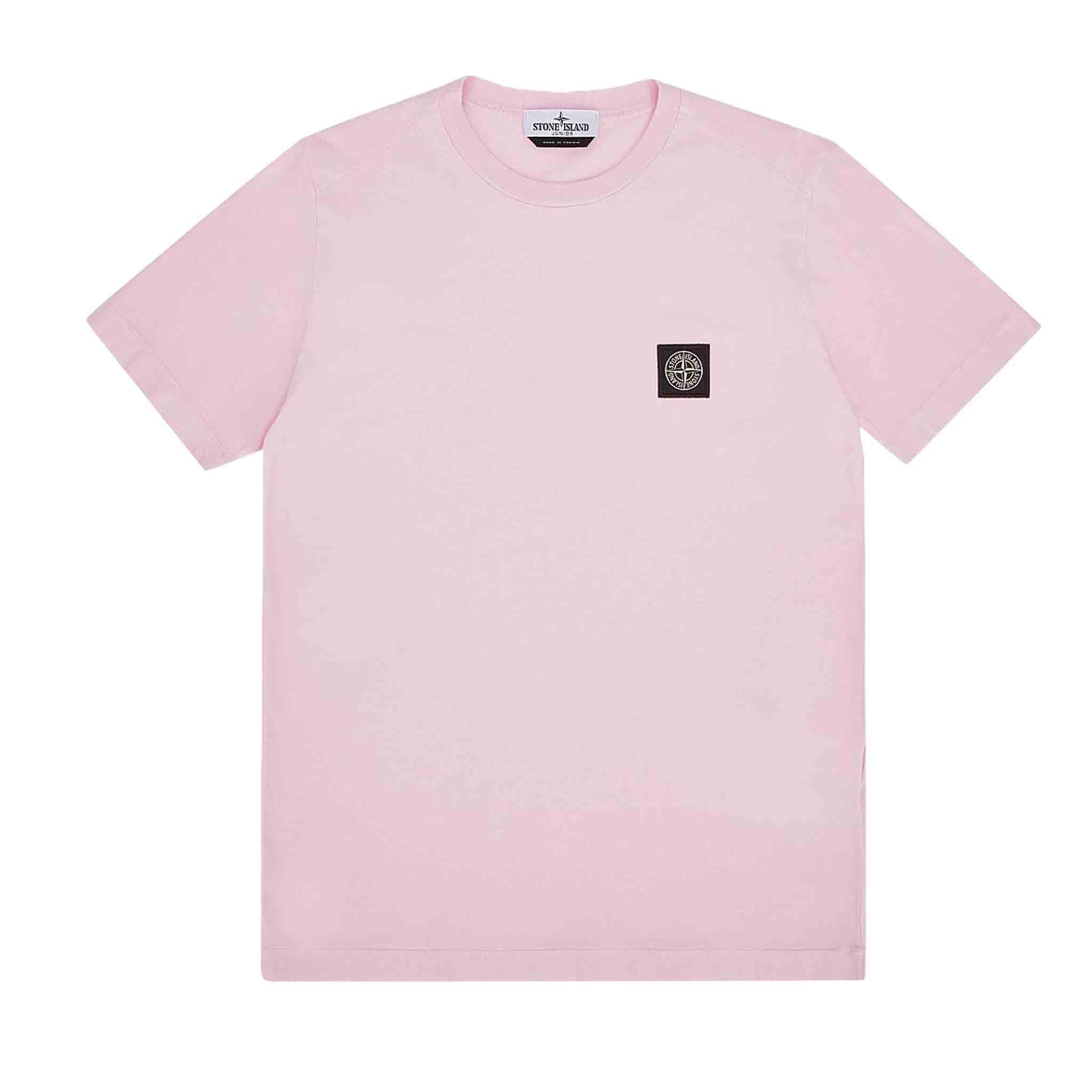 Stone Island Junior Compass T-Shirt in PinkT-ShirtsStone Island JuniorDPUS80525728606148Stone Island Junior Compass T-Shirt in Pink