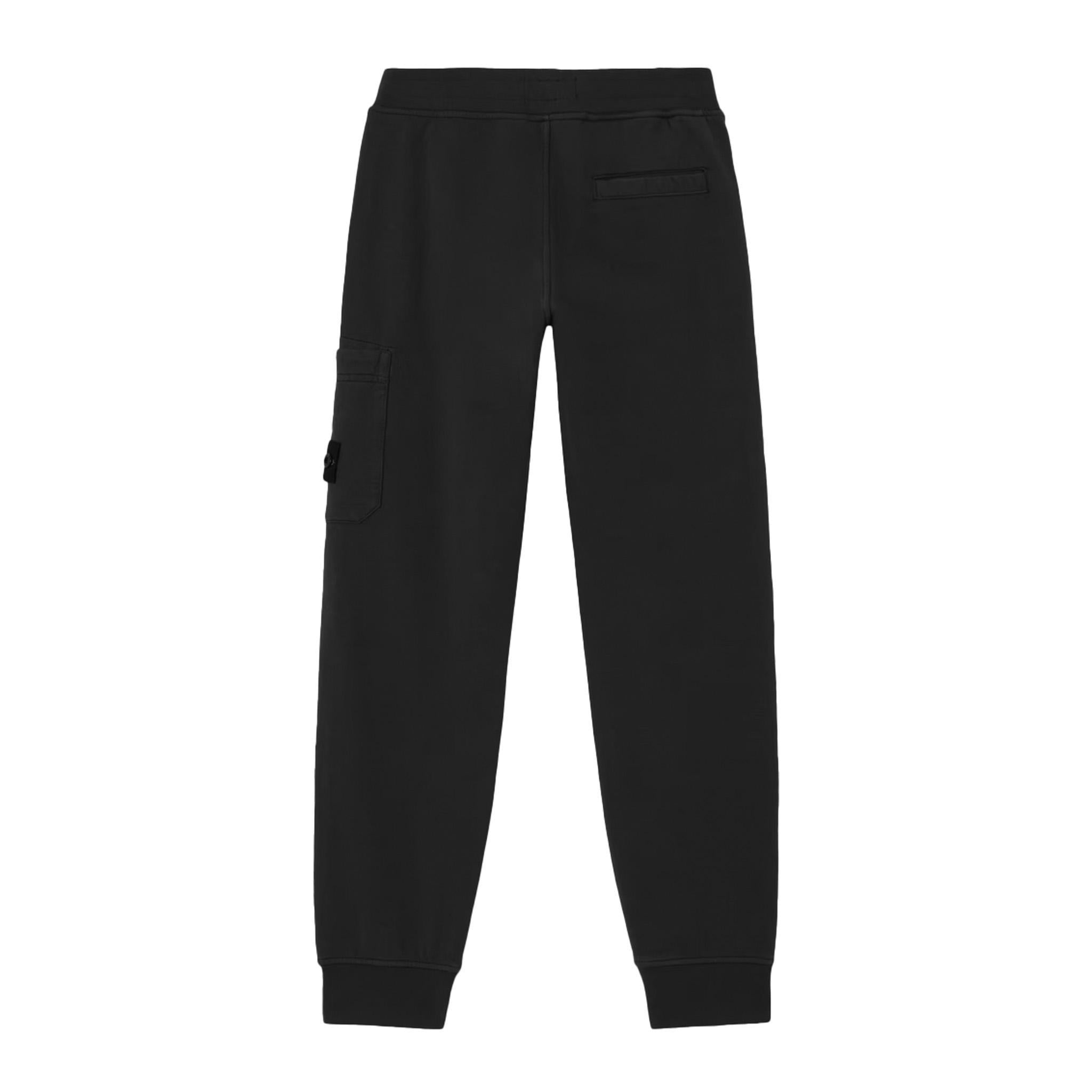 Stone Island Junior Cotton Fleece Cargo Sweatpants in BlackSweatpantsStone Island JuniorDPUS Designer Outlet80505925918608Stone Island Junior Cotton Fleece Cargo Sweatpants in Black