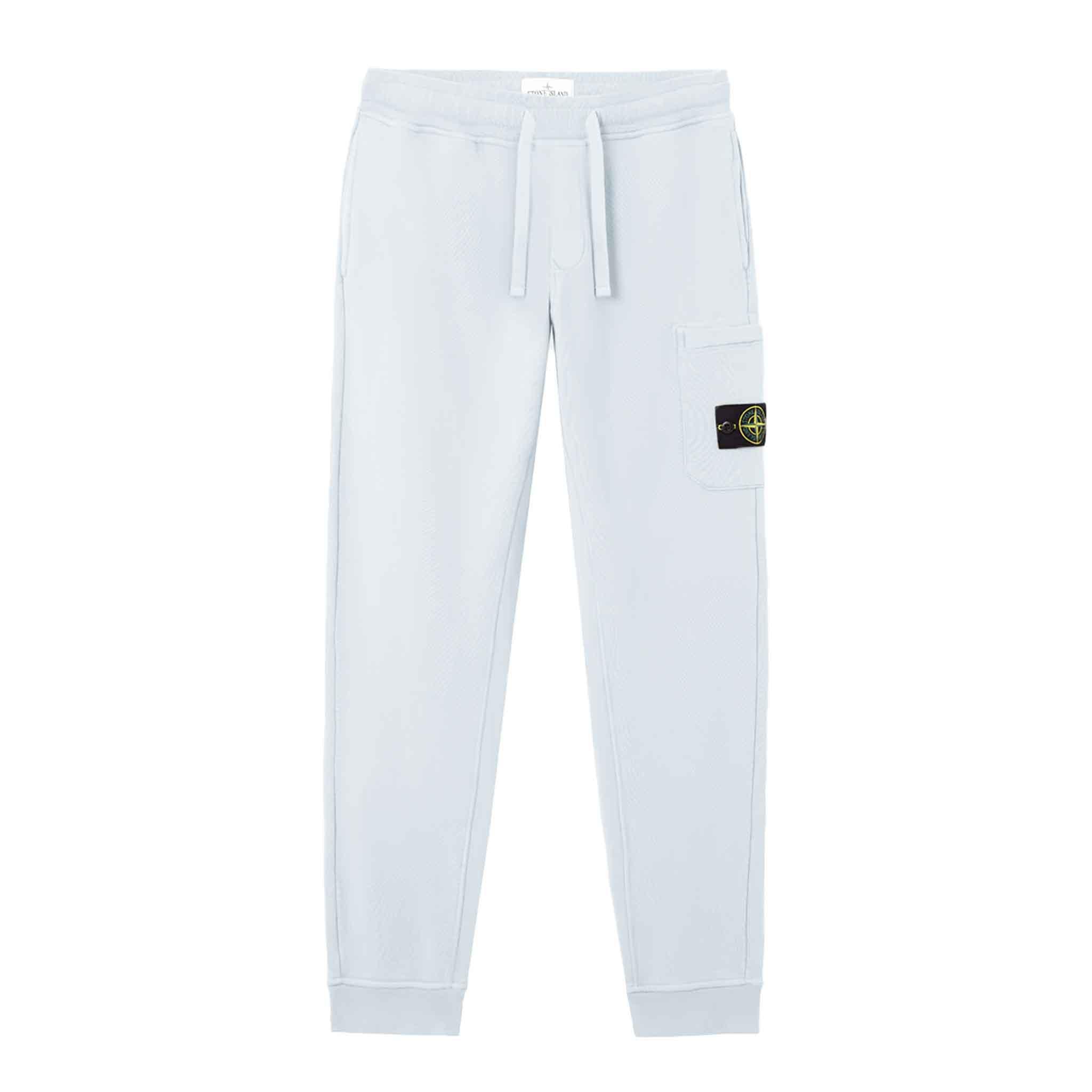 Stone Island Junior Cotton Fleece Cargo Sweatpants in Sky BlueSweatpantsStone Island JuniorDPUS Designer Outlet80505926036178Stone Island Junior Cotton Fleece Cargo Sweatpants in Sky Blue