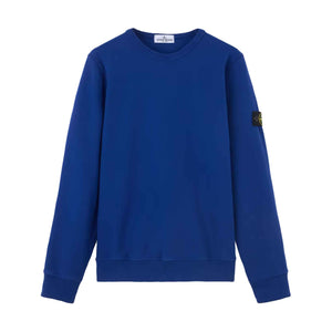 Stone Island Junior Cotton Fleece Crewneck Sweatshirt in Bright BlueSweatshirtsStone Island JuniorDPUS Designer Outlet80562460356438Stone Island Junior Cotton Fleece Crewneck Sweatshirt in Bright Blue