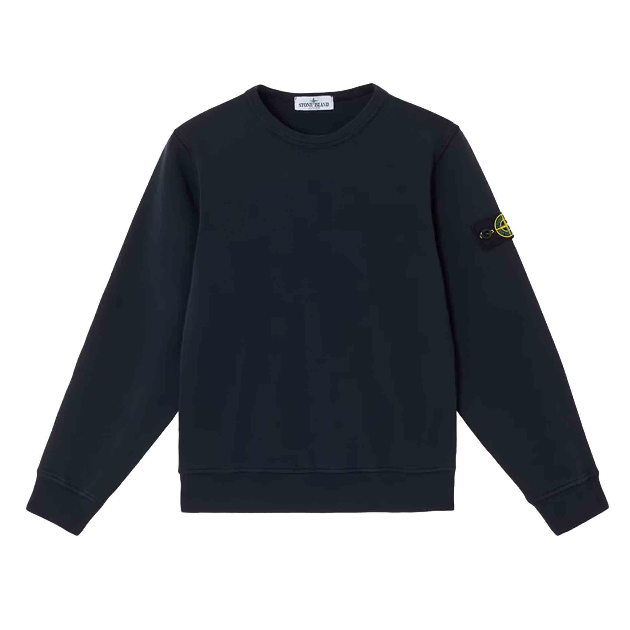 Stone Island Junior Cotton Fleece Crewneck Sweatshirt in NavySweatshirtsStone Island JuniorDPUS Designer Outlet80505925916318Stone Island Junior Cotton Fleece Crewneck Sweatshirt in Navy