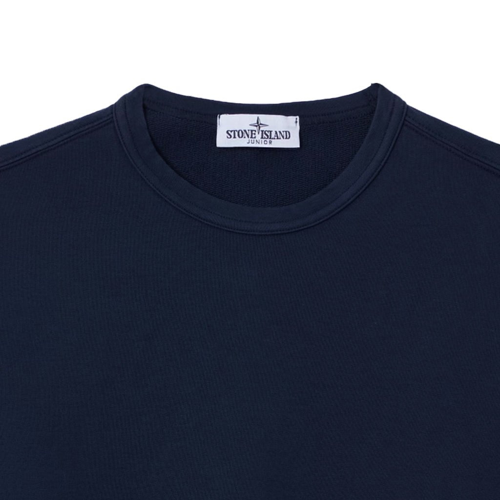 Stone Island Junior Cotton Fleece Crewneck SweatshirtSweatshirtsStone Island JuniorDPUS Designer OutletL1S166100005-S0040-V0020-A06Navy6Stone Island Junior Cotton Fleece Crewneck Sweatshirt