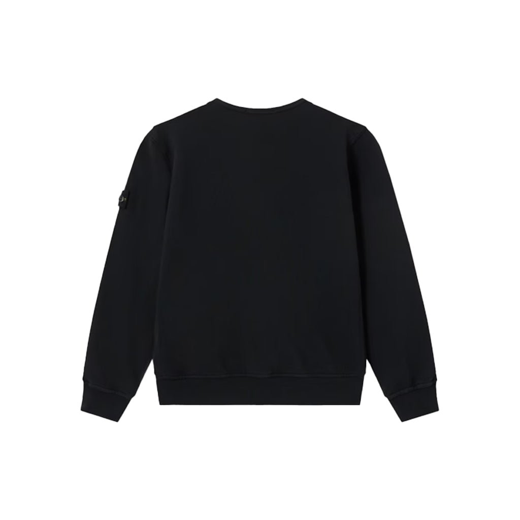 Stone Island Junior Cotton Fleece Crewneck SweatshirtSweatshirtsStone Island JuniorDPUS Designer OutletL1S166100005-S0040-V0029-A06Black6Stone Island Junior Cotton Fleece Crewneck Sweatshirt