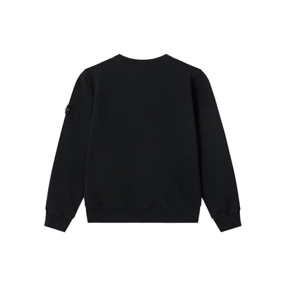 Stone Island Junior Cotton Fleece Crewneck SweatshirtSweatshirtsStone Island JuniorDPUS Designer OutletL1S166100005-S0040-V0029-A06Black6Stone Island Junior Cotton Fleece Crewneck Sweatshirt