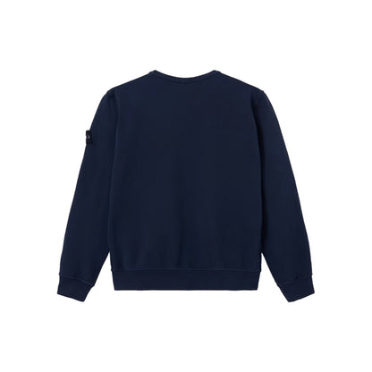 Stone Island Junior Cotton Fleece Crewneck SweatshirtSweatshirtsStone Island JuniorDPUS Designer OutletL1S166100005-S0040-V0020-A06Navy6Stone Island Junior Cotton Fleece Crewneck Sweatshirt