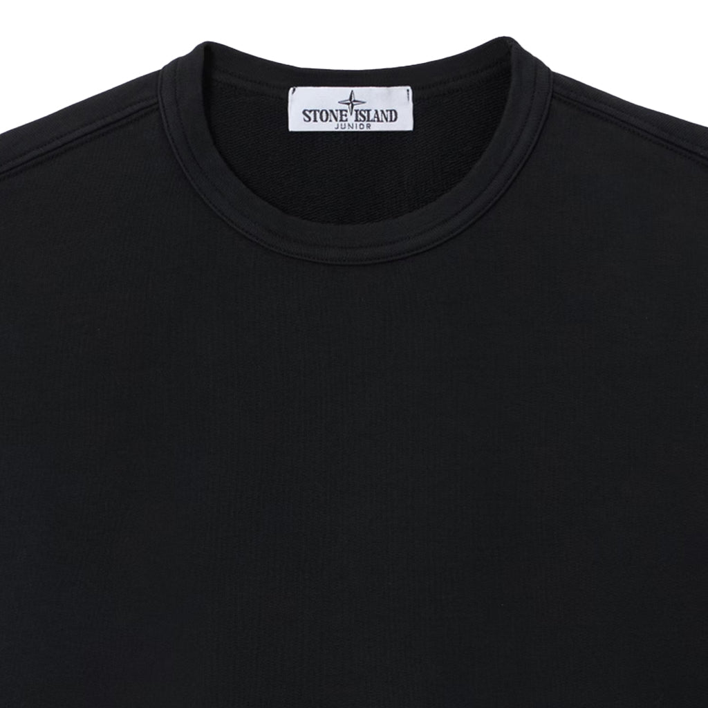 Stone Island Junior Cotton Fleece Crewneck SweatshirtSweatshirtsStone Island JuniorDPUS Designer OutletL1S166100005-S0040-V0029-A06Black6Stone Island Junior Cotton Fleece Crewneck Sweatshirt