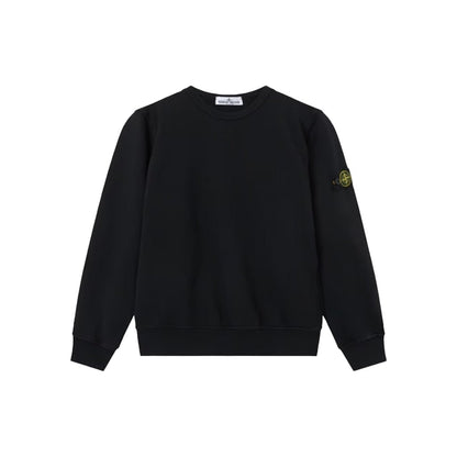 Stone Island Junior Cotton Fleece Crewneck SweatshirtSweatshirtsStone Island JuniorDPUS Designer OutletL1S166100005-S0040-V0029-A06Black6Stone Island Junior Cotton Fleece Crewneck Sweatshirt