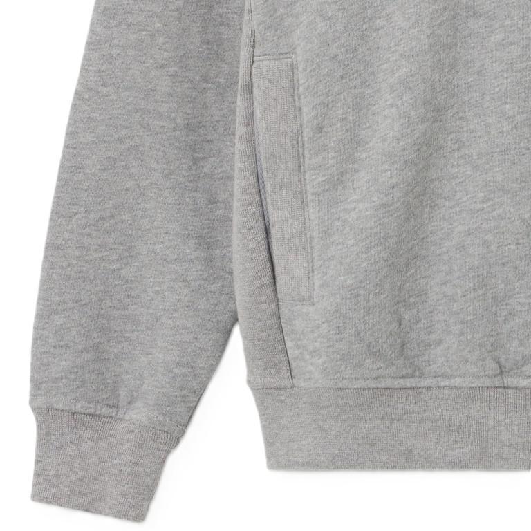 Stone Island Junior Cotton Fleece Hooded Sweatshirt in Dust GreyHoodies & Zip - UpsStone Island JuniorDPUS Designer Outlet8053813511081AGE 8Stone Island Junior Cotton Fleece Hooded Sweatshirt in Dust Grey