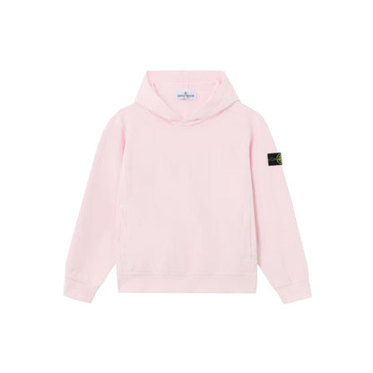 Stone Island Junior Cotton Fleece Hooded SweatshirtHoodies & Zip-UpsStone Island JuniorDPUS Designer OutletL1S166100014-S0040-V0080-A068053819415611Pink6Stone Island Junior Cotton Fleece Hooded Sweatshirt