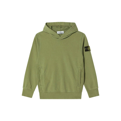 Stone Island Junior Cotton Fleece Hooded SweatshirtHoodies & Zip-UpsStone Island JuniorDPUS Designer OutletL1S166100014-S0040-V0058-A068053819440767Olive Green6Stone Island Junior Cotton Fleece Hooded Sweatshirt