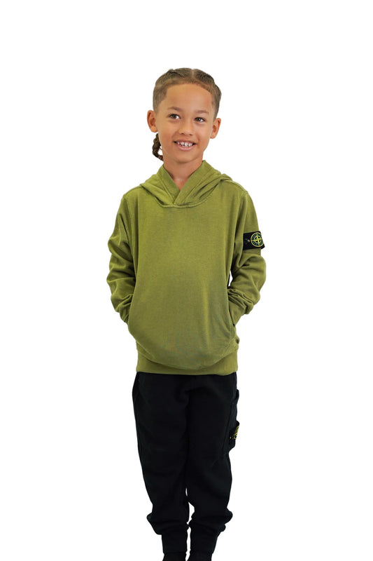 Stone Island Junior Cotton Fleece Hooded SweatshirtHoodies & Zip-UpsStone Island JuniorDPUS Designer OutletL1S166100014-S0040-V0058-A068053819440767Olive Green6Stone Island Junior Cotton Fleece Hooded Sweatshirt