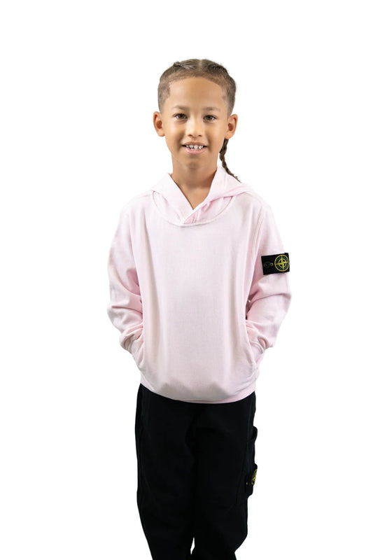 Stone Island Junior Cotton Fleece Hooded SweatshirtHoodies & Zip-UpsStone Island JuniorDPUS Designer OutletL1S166100014-S0040-V0080-A068053819415611Pink6Stone Island Junior Cotton Fleece Hooded Sweatshirt
