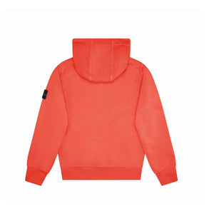 Stone Island Junior Cotton Fleece Hoodie in CoralHoodiesStone Island JuniorDPUS70189543AGE 6Stone Island Junior Cotton Fleece Hoodie in Coral