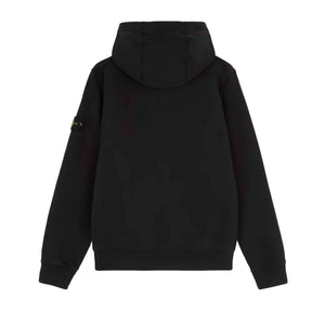 Stone Island Junior Cotton Fleece Pullover Hoodie in BlackHoodiesStone Island JuniorDPUS Designer Outlet80562460285848Stone Island Junior Cotton Fleece Pullover Hoodie in Black