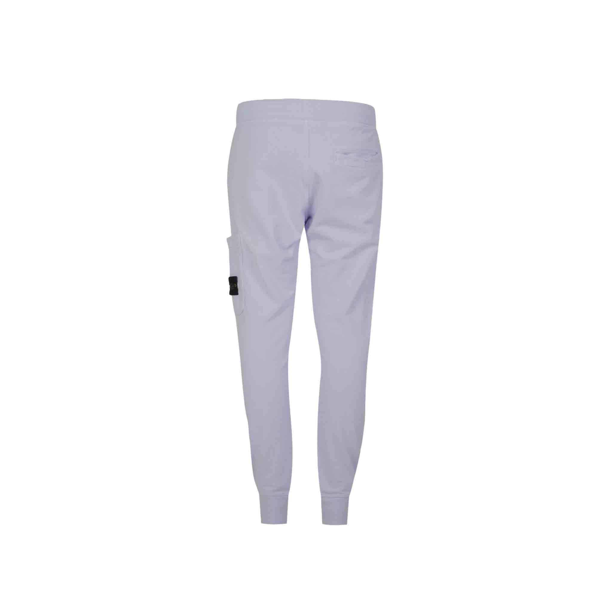 Stone Island Junior Cotton Fleece Sweatpants in LilacSweatpantsStone Island JuniorDPUS86360039AGE 6Stone Island Junior Cotton Fleece Sweatpants in Lilac