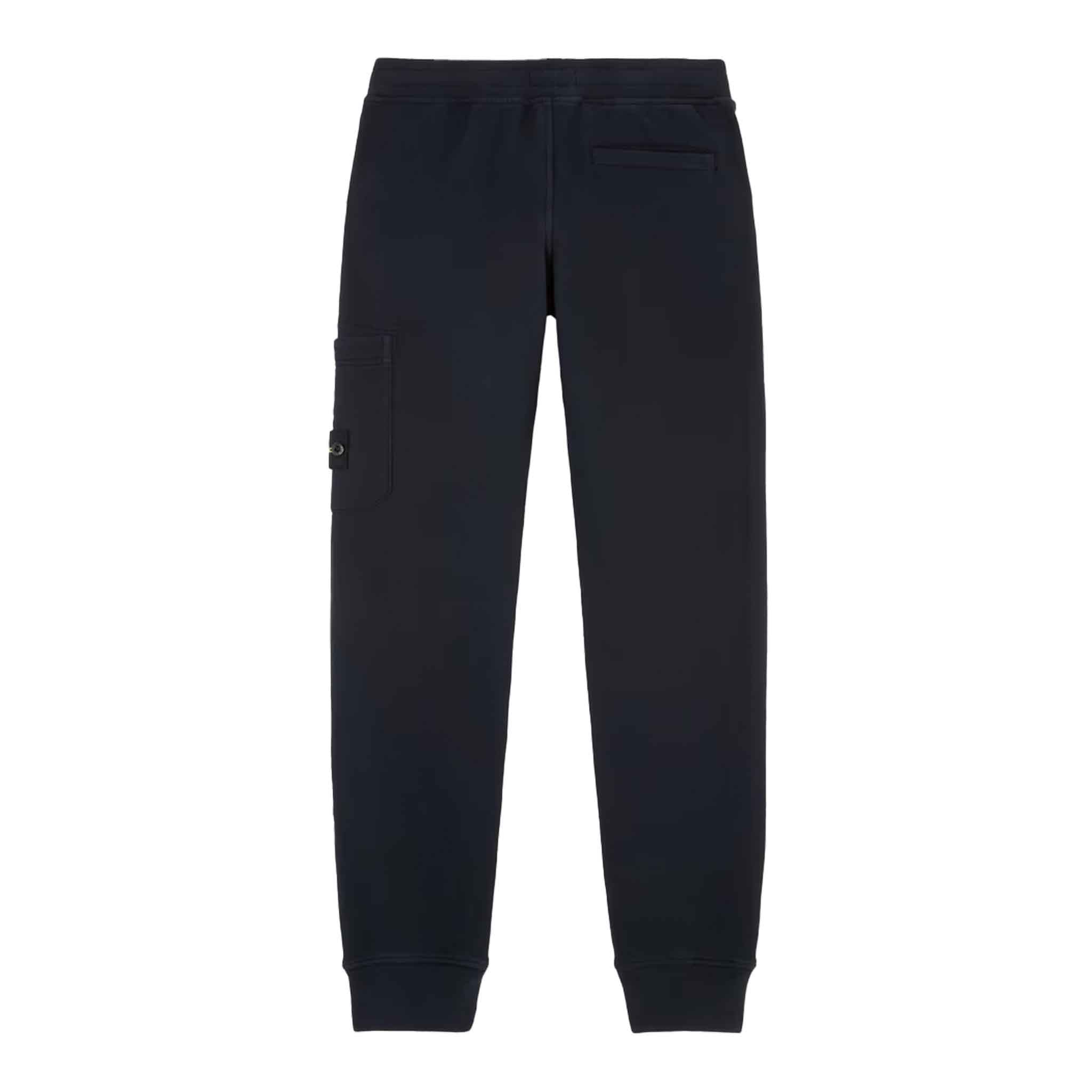 Stone Island Junior Cotton Fleece Sweatpants in Navy BlueSweatpantsStone Island JuniorDPUS Designer Outlet80562460283488Stone Island Junior Cotton Fleece Sweatpants in Navy Blue