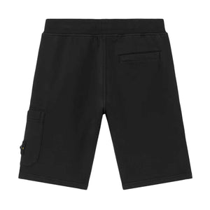 Stone Island Junior Cotton Fleece Sweatshorts in BlackShortsStone Island JuniorDPUS Designer Outlet80505926039528Stone Island Junior Cotton Fleece Sweatshorts in Black